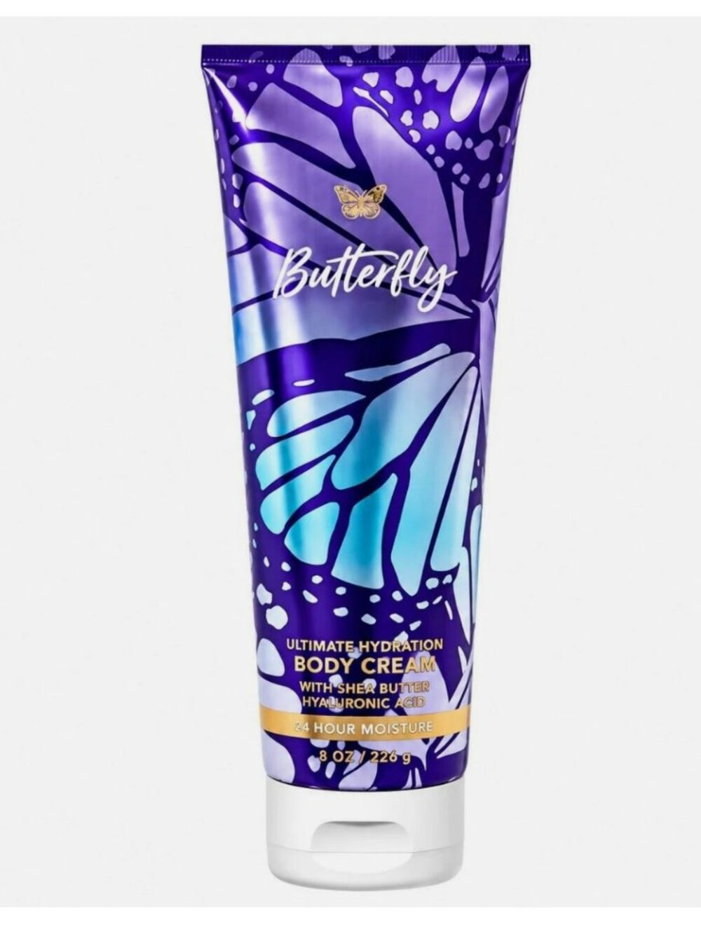 Bath & Body Works Butterfly Body Cream - Purple and Teal